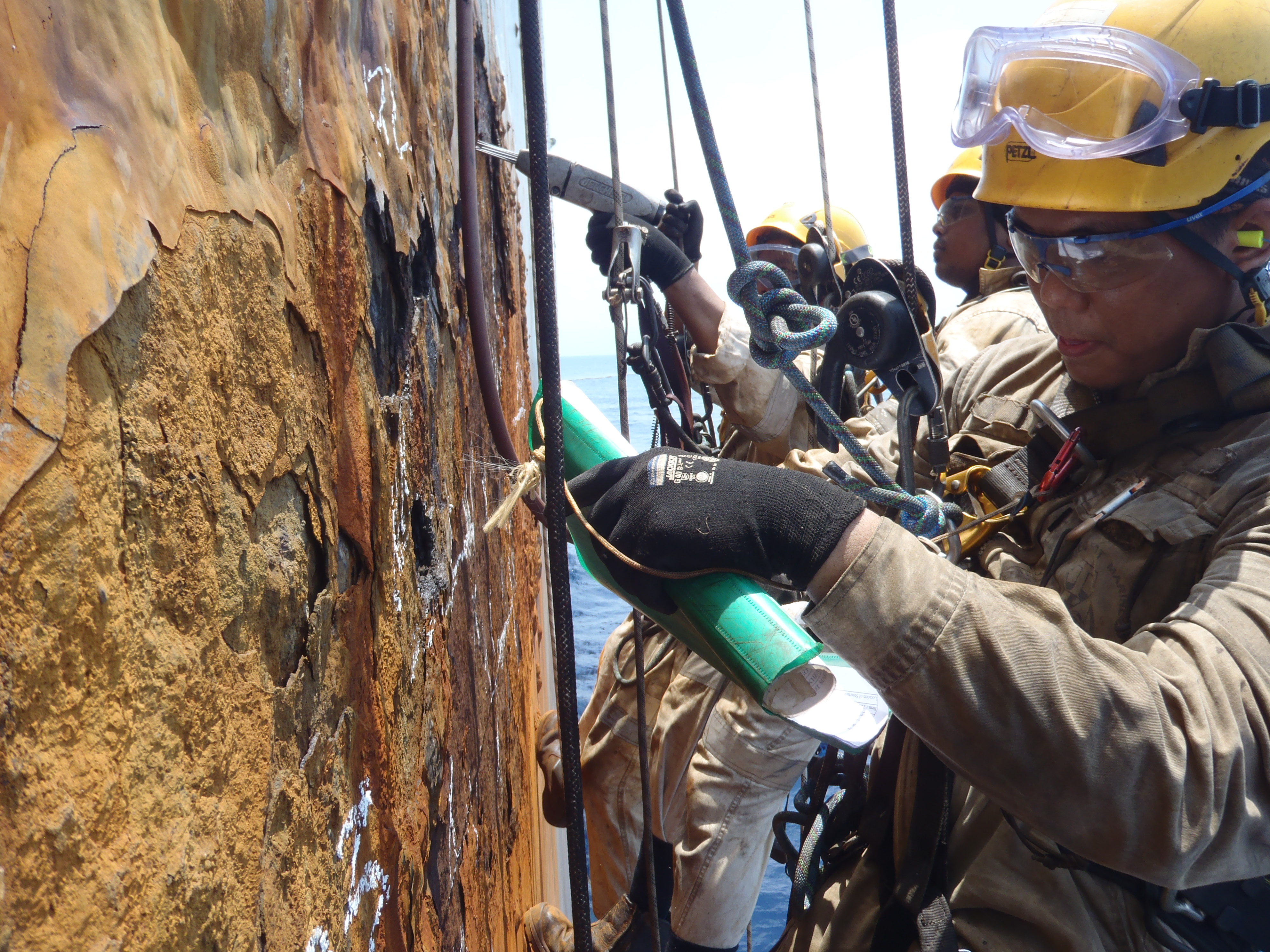 FPSO Rope Access Corrosion Mapping